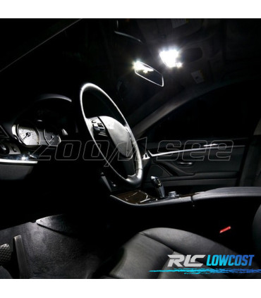 KIT COMPLETO DE 20 LAMPADAS LED INTERIOR PARA BMW SERIE 5 F10 520I 528I 530I 535I 550I M5 11-16