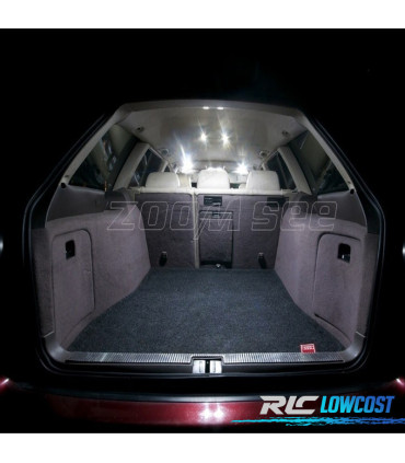 KIT 18 LAMPADAS LED INTERIOR PARA AUDI A4 S4 B5 AVANT WAGON 96-01