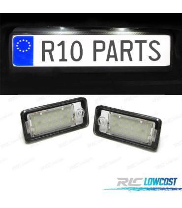 LUZES DE MATRICULA LED AUDI A3 S3 03-08