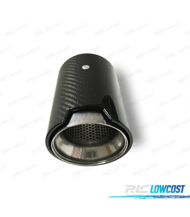 PONTEIRA DE ESCAPE BMW LOOK M CARBONO