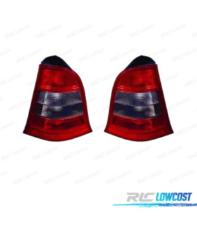 FAROLINS PARA MERCEDES CLASSE A W168 97-01 FUMADOS VERMELHO