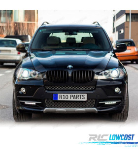 LIP SPOILER FRONTAL + AILERON SPOILER TRASEIRO PARA BMW X5 E70 10-13