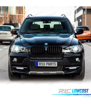 LIP SPOILER FRONTAL + AILERON SPOILER TRASEIRO PARA BMW X5 E70 10-13
