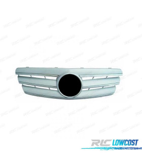 GRELHA FRONTAL CROMADA MERCEDES C W203 00-07