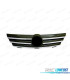 GRELHA FRONTAL SPORT MERCEDES C W203 COUPE 04-07 PRETO CROMADO