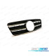 GRELHA FRONTAL MERCEDES CLK W208 COUPE CABRIO 96-02 PRETA CROMADA