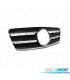 GRELHA FRONTAL PARA MERCEDES CLK W208 96-02 LOOK CL STYLE PRETO CROMADO