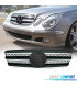 GRELHA FRONTAL TIPO AMG MERCEDES E W211 02-06 CROMADA PRETA