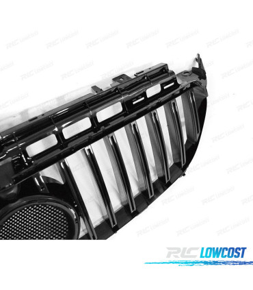 GRELHA FRONTAL MERCEDES W213 16-18 LOOK GT-R PRETO BRILHANTE