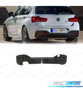 DIFUSOR TRASEIRO BMW F20 F21 LCI 15- LOOK M SAIDA DUPLA ESQ