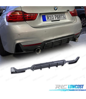 DIFUSOR TRASEIRO BMW F32 F33 F36 13-18 CARBONO LOOK PERFORMANCE