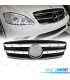 GRELHA FRONTAL MERCEDES W221 05-09 LOOK CL STYLE PRETA CROMADA
