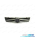 GRELHA FRONTAL PARA MERCEDES SL R129 89-98 LOOK AMG PRETO CROMADO