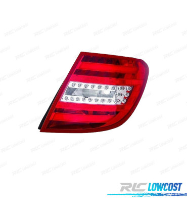 FAROLIN DIR PARA MERCEDES C-CLASS W204 KOMBI 10-14 BRANCO LED VERMELHO