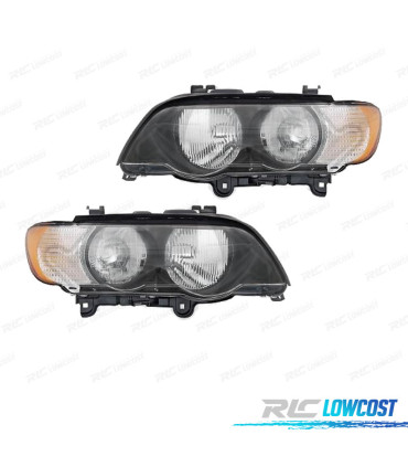 FARÓIS OPTICAS PARA BMW X5 E53 00-03