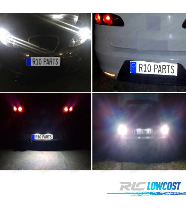 KIT COMPLETO 8 LAMPADAS LED PARA SEAT IBIZA MK3 MK III 6 K 00-02