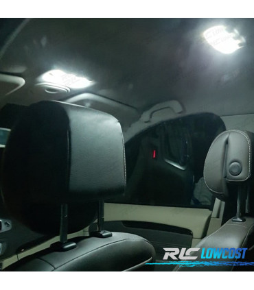 KIT COMPLETO 17 LAMPADAS LED INTERIOR PARA RENAULT SCENIC III 3 MK3 09-16