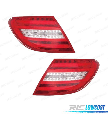 FAROLINS PARA MERCEDES C-CLASS W204 SEDAN 10-14 LED