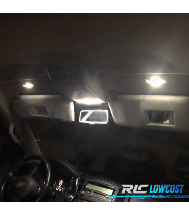 KIT COMPLETO 18 LAMPADAS LED INTERIOR PARA VOLKSWAGEN VW MULTIVAN MK5 T5 03-15