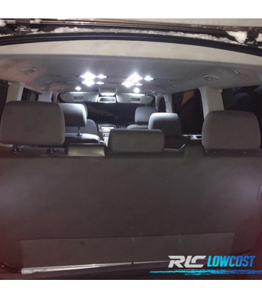 KIT COMPLETO 18 LAMPADAS LED INTERIOR PARA VOLKSWAGEN VW MULTIVAN MK5 T5 03-15