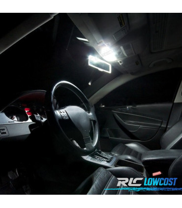 KIT COMPLETO 17 LAMPADAS LED INTERIOR PARA VOLKSWAGEN VW PASSAT B6 SALOON 06-11