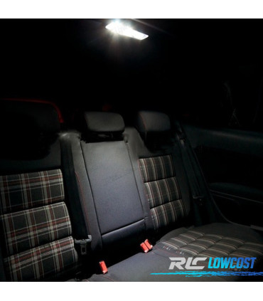 KIT COMPLETO 14 LAMPADAS LED INTERIOR PARA VOLKSWAGEN VW GOLF 6 MK6 MK VI GTI 10-14