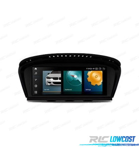 AUTO RÁDIO GPS ANDROID 14 BMW 3 E90 5 E60 09-12 CIC