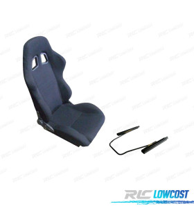 KIT ASSENTO MONTECARLO TECIDO PRETO