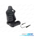 KIT BANCO SEMI BAQUET TIPO RS EM PELE PRETA