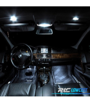 KIT COMPLETO 20 LAMPADAS LED INTERIOR PARA BMW E60 E61 M5 525XI 525I XDRIVE 530I 530XI 540I 545I 550I 03-10