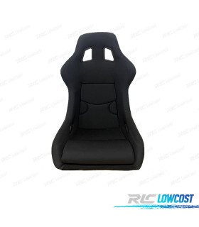 BAQUET BACKET FIXA SPEEDWAY PRETA ESTILO EVO