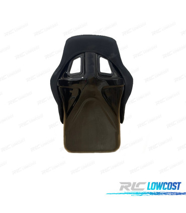 BAQUET BACKET FIXA SPEEDWAY PRETA ESTILO EVO