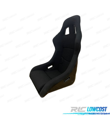 BAQUET BACKET FIXA SPEEDWAY PRETA ESTILO EVO