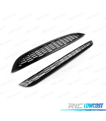 GRELHA FRONTAL MINI COOPER 01-06 LOOK COOPER S PRETO BRILHANTE