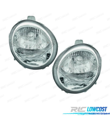 FARÓIS OPTICAS COM REGULAÇÃO ELÉCTRICA DAEWOO PARA CHEVROLET MATIZ 01-05