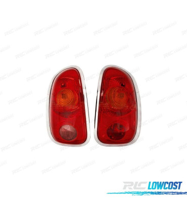 FAROLINS PARA MINI COUNTRYMAN 10-16 VERMELHO