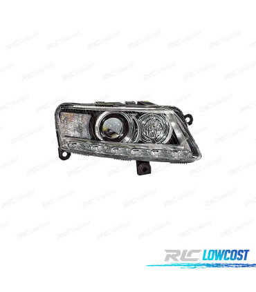 FAROL DIR XENON AUDI A6 08-10 DIURNA LED