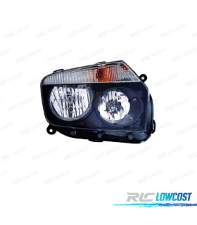 FAROL DIR OPTICAS PARA DACIA DUSTER 10- FUNDO PRETO
