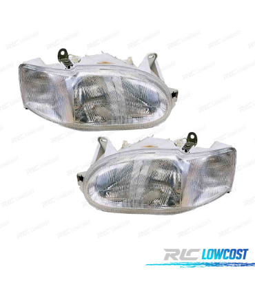 FARÓIS OPTICAS PARA FORD ESCORT MK6 95-99