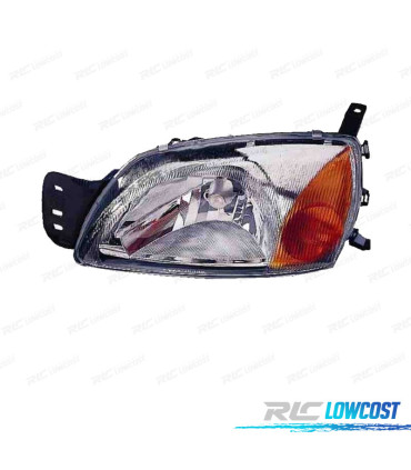 FAROL ESQ ÓPTICAS PARA FORD FIESTA MK4 99-02 COURIER 99-02 AMBAR