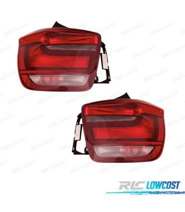 FAROLINS BMW F20 F21 10-14 BRANCO VERMELHO