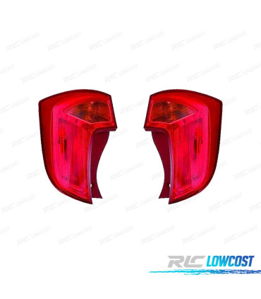FAROLINS PARA KIA PICANTO 11- VERMELHO