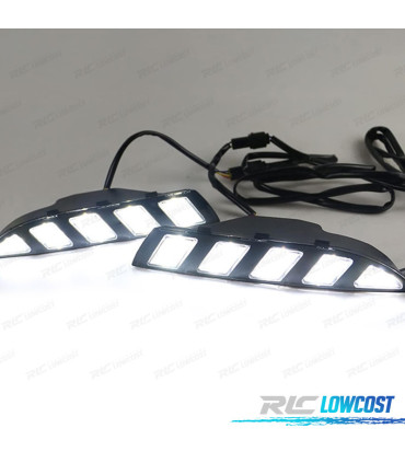 KIT DE LUZES DIURNAS LED VOLKSWAGEN VW SCIROCCO 10-14