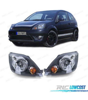 FARÓIS OPTICAS PARA FORD FIESTA MK6 05-08