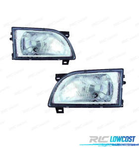 FARÓIS OPTICAS PARA FORD TRANSIT 91-00