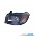 FAROL ESQ OPTICAS PARA FORD TRANSIT 00-06 FUNDO PRETO