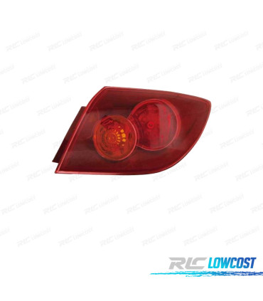 FAROLIN DIR PARA MAZDA 3 HATCHBACK 5P 03-09 VERMELHOS