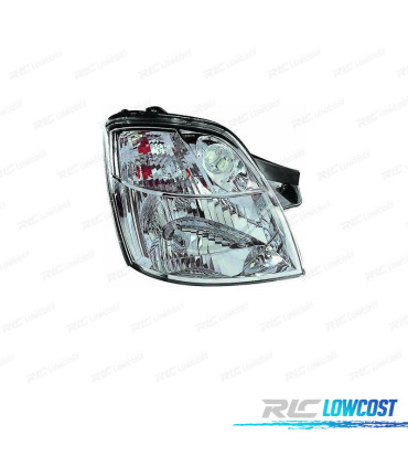 FAROL DIR OPTICAS COM REGULAÇÃO MANUAL PARA KIA PICANTO 04-07