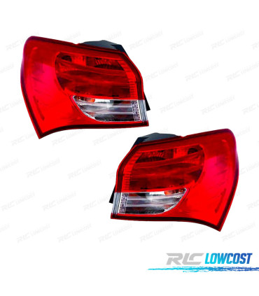 FAROLINS PARA HYUNDAI IX20 11- BRANCO VERMELHO