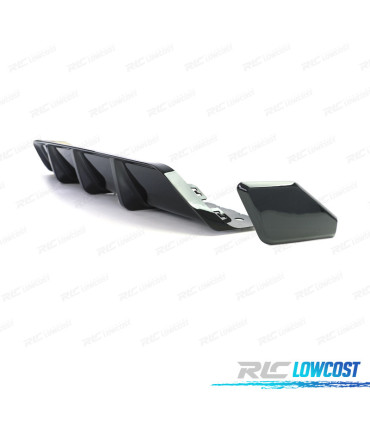 DIFUSOR BMW X6 F16 14-19 PRETO BRILHANTE